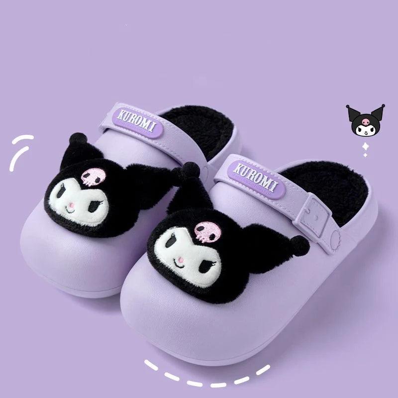 Sanrio Characters Fuzzy Slip on Shoes