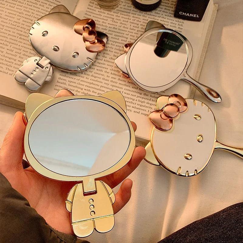 HelloKitty Charm Makeup Folding Mirror