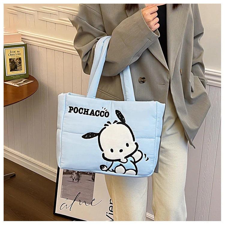 Sanrio Down-filled Shoulder Tote Bag
