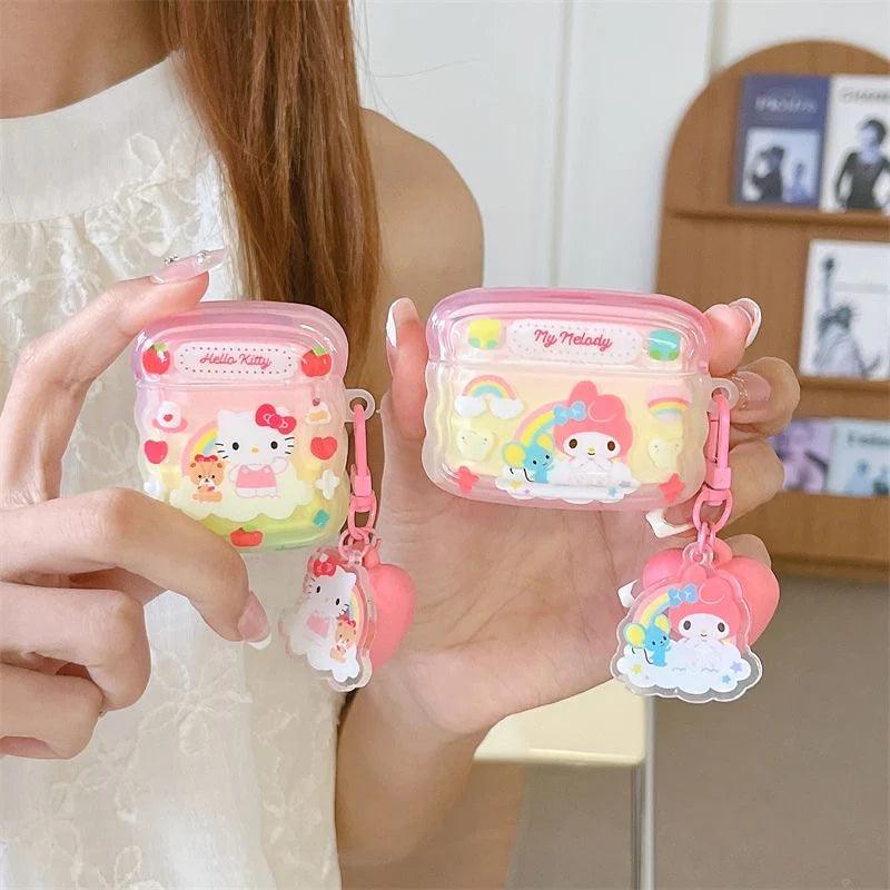 Sanrio Colorful AirPods Earphone Case