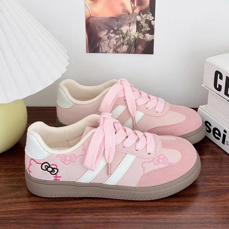 HelloKitty Embroidery Delight Sneakers