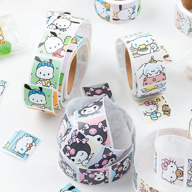 Sanrio Peel-Off Washi Tape Roll