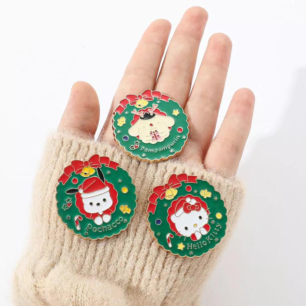 Sanrio Christmas Pin