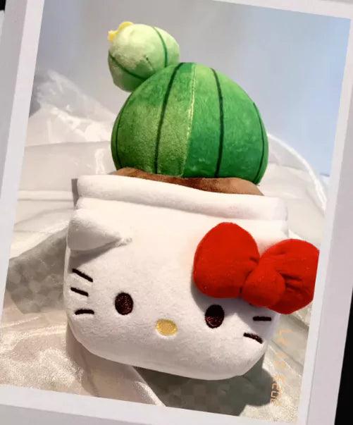Hello Kitty Flower Pot Plushies