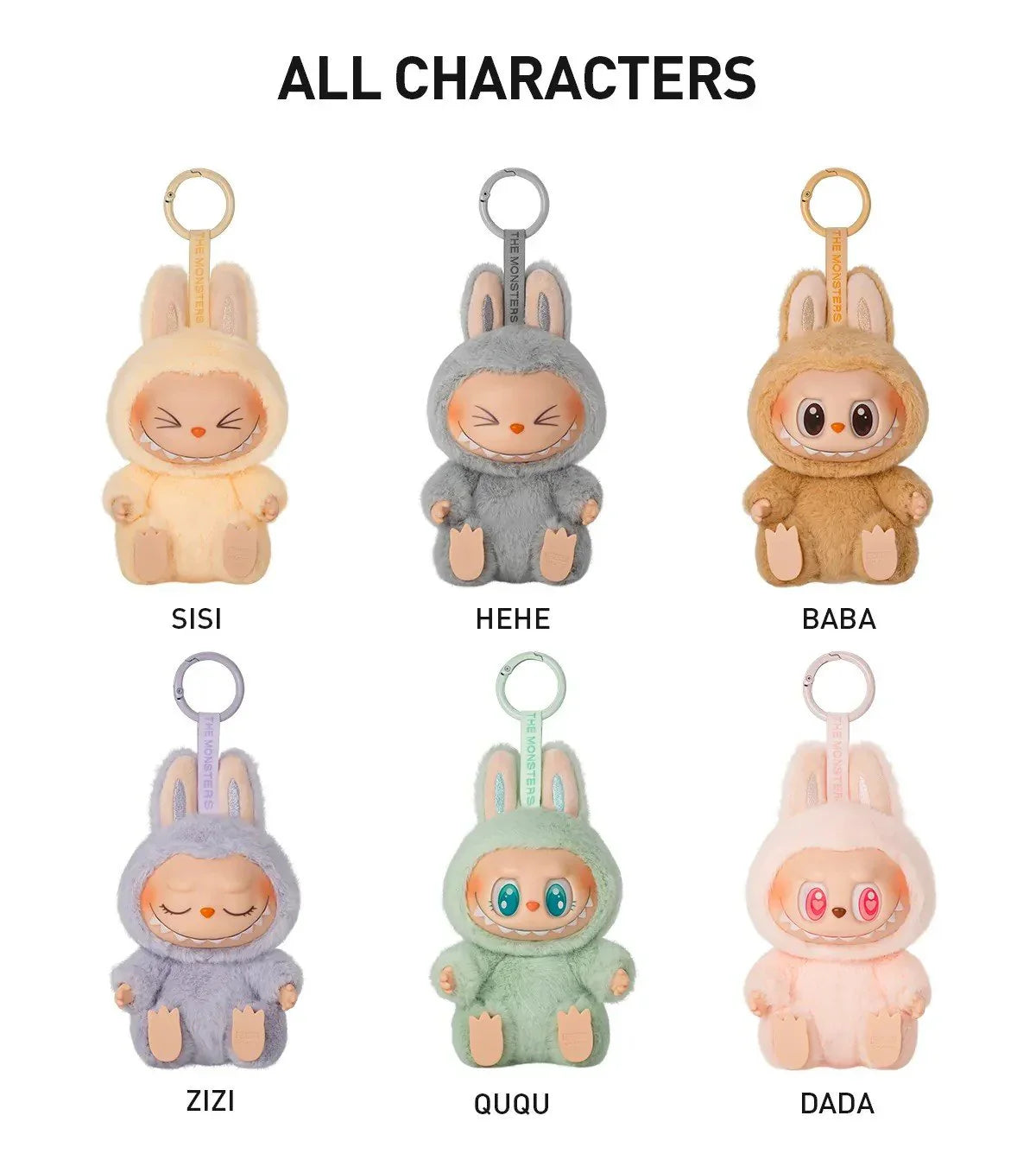 BABA - Labubu THE MONSTERS - Have a Seat Vinyl Plush Pendant