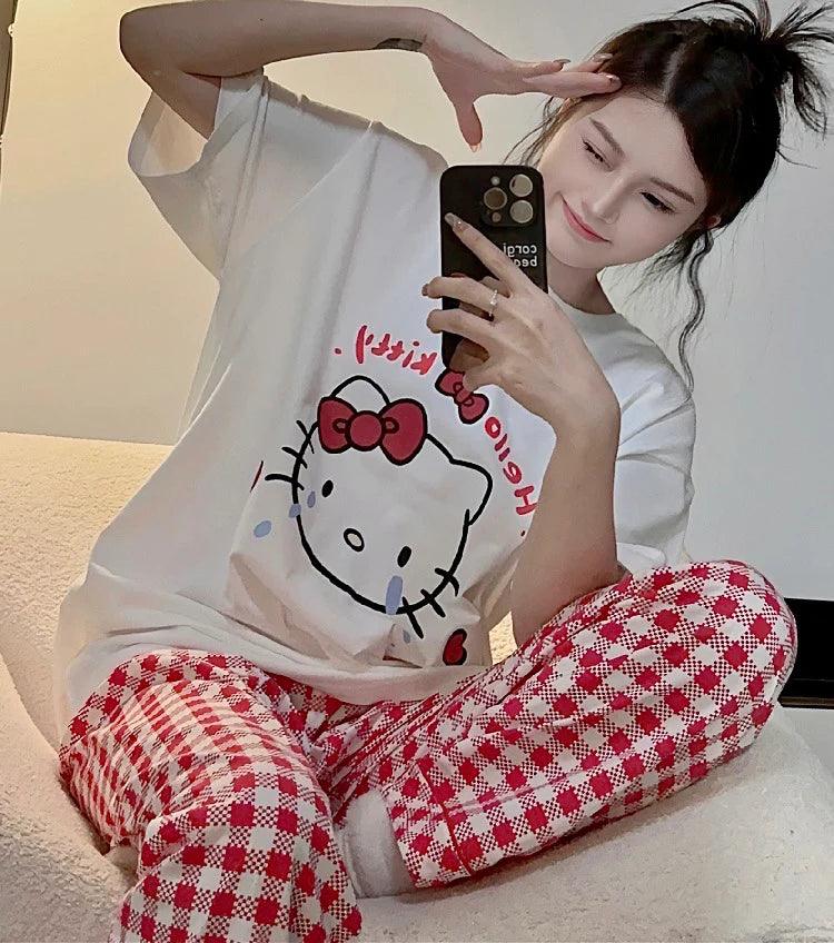 Hello Kitty Crying Baby Pajamas Set