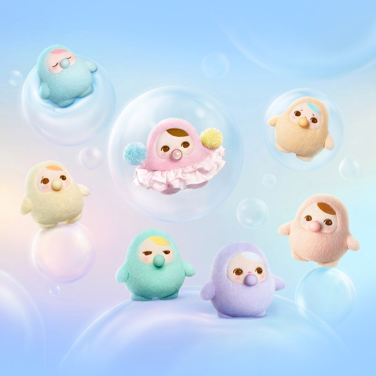 Pucky Beanie Bubble Plush Pendant Blind Box