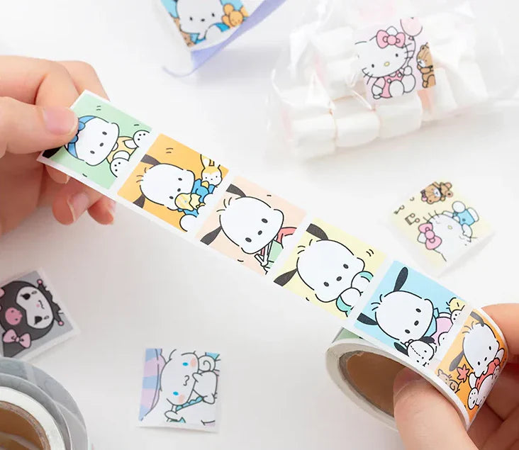 Sanrio Peel-Off Washi Tape Roll