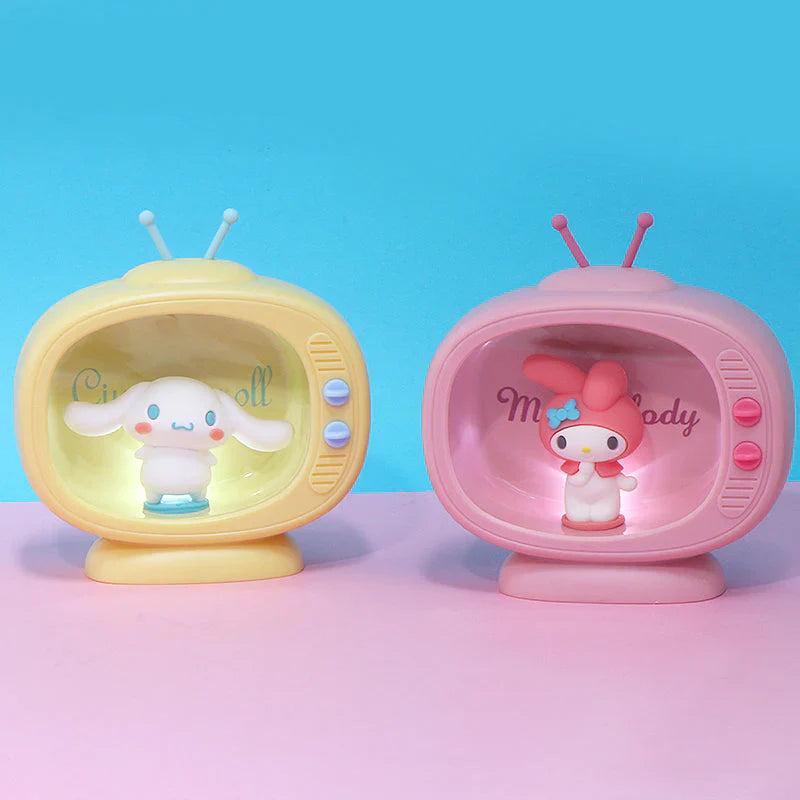 Sanrio Character TV-Shaped Night Light