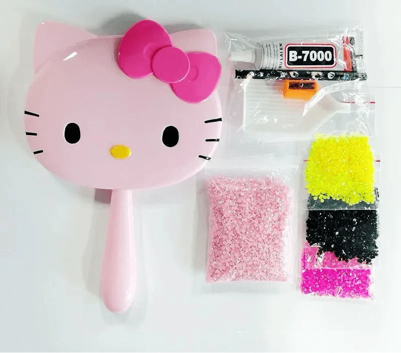 HelloKitty Blingbling Diamond DIY Mirror