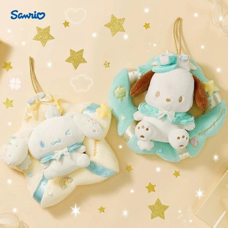 Sanrio Characters Plush Dolls in the Flower Wreath Series