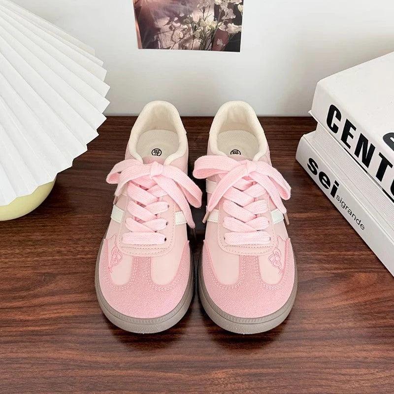 HelloKitty Embroidery Delight Sneakers