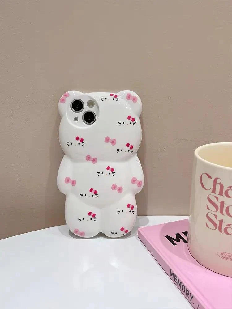 HelloKitty 3D Bear Phone Case