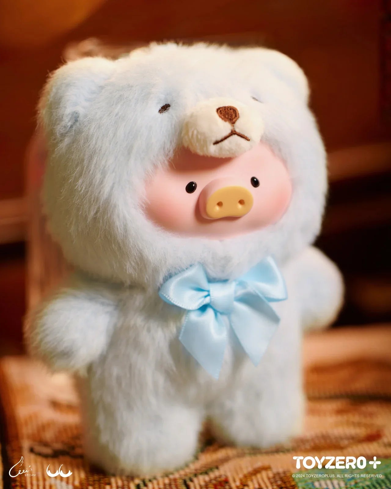 LuLu the Piggy - Vintage Teddy Shop Vinyl Face Keychain Blind Box - Blind Box Mall