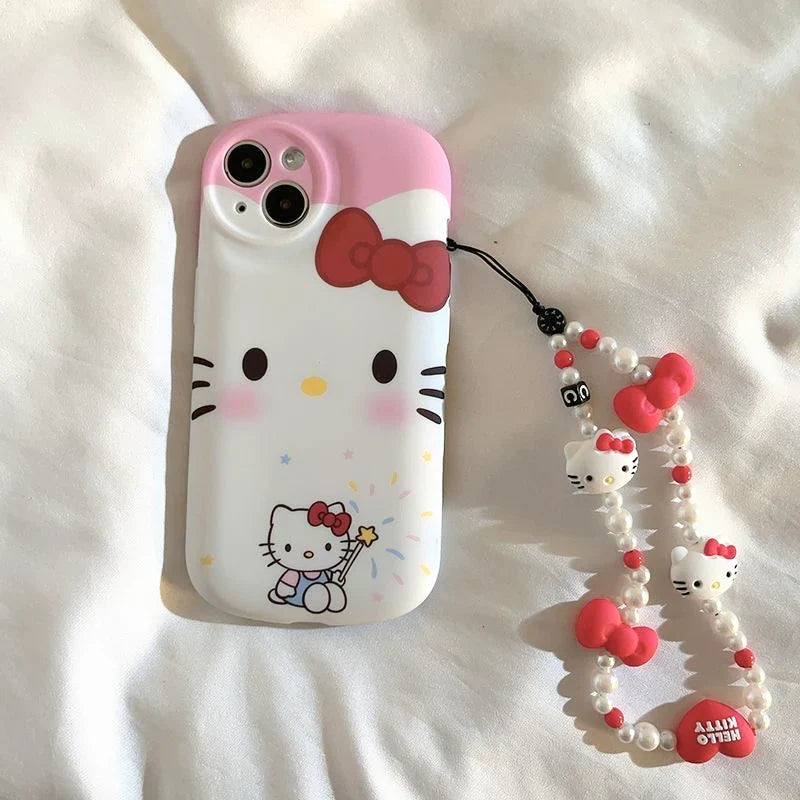 Hello Kitty Magic Wand Phone Case with Charm