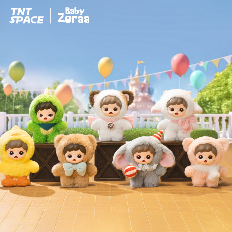 Zoraa Fluffy Cabin Series Vinyl Plush Doll - Blind Box Mall