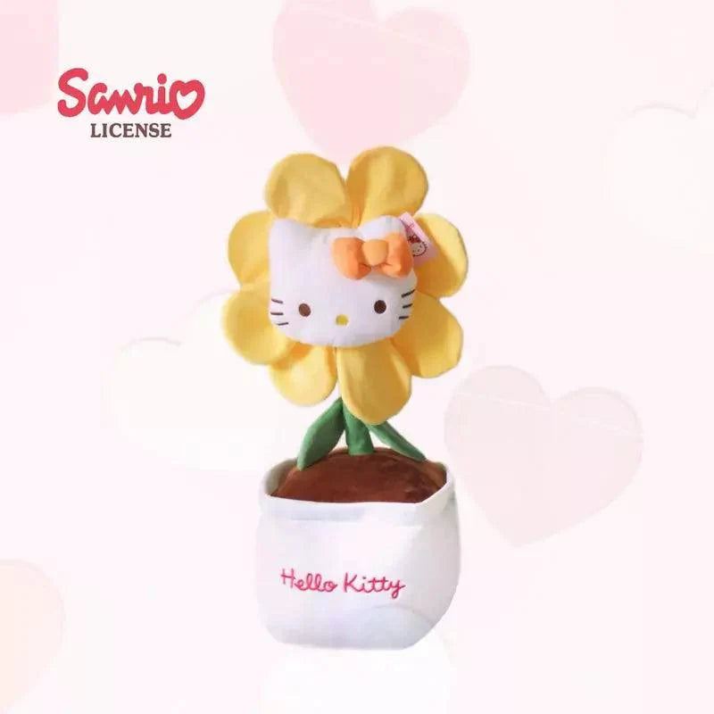 Hello Kitty Flower Pot Plushies