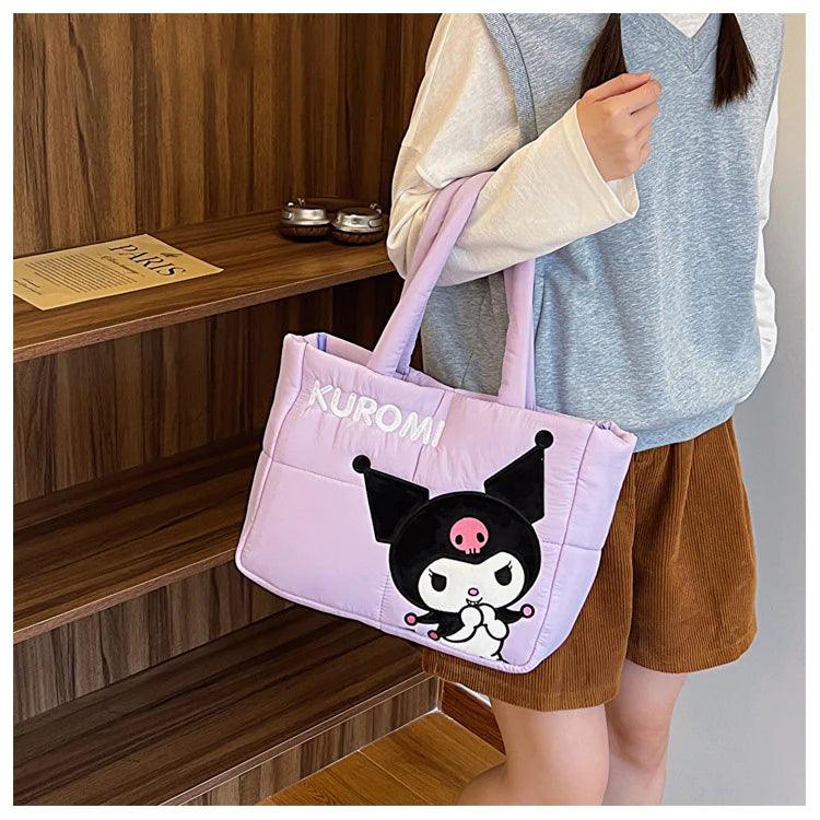 Sanrio Down-filled Shoulder Tote Bag