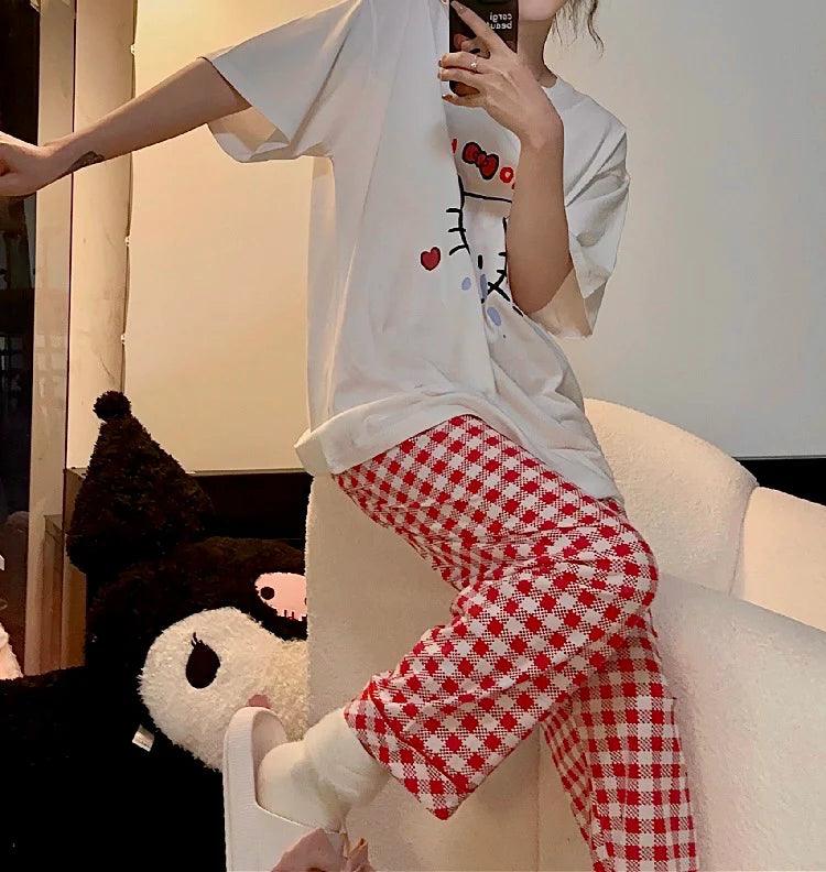 Hello Kitty Crying Baby Pajamas Set