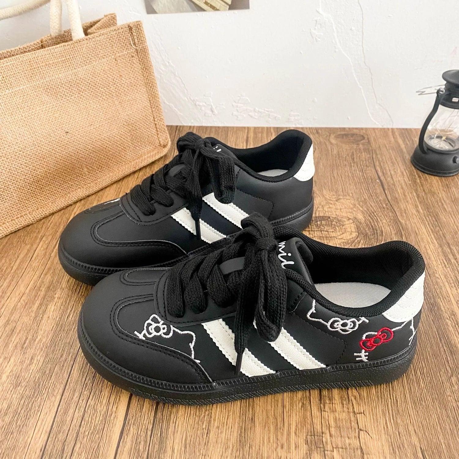HelloKitty Embroidery Delight Sneakers