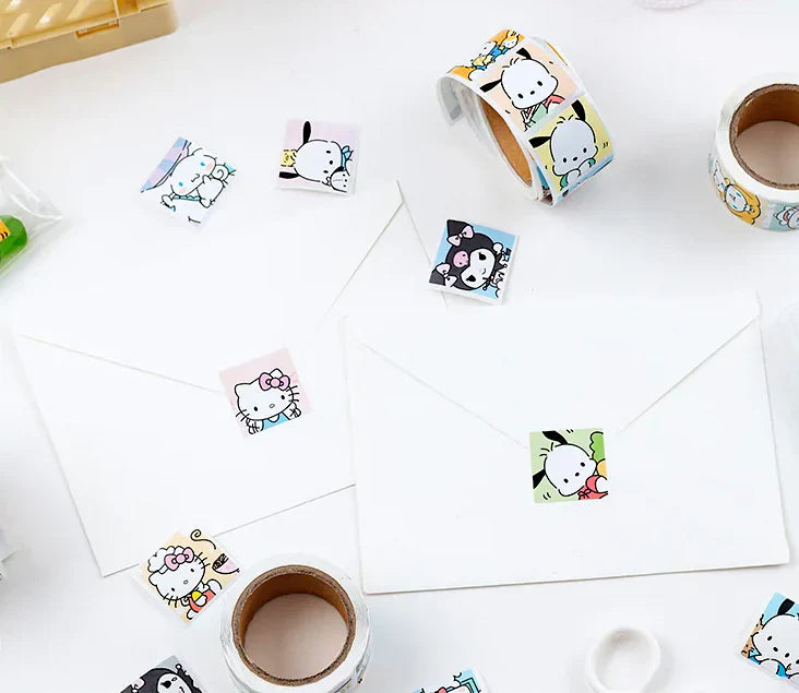 Sanrio Peel-Off Washi Tape Roll