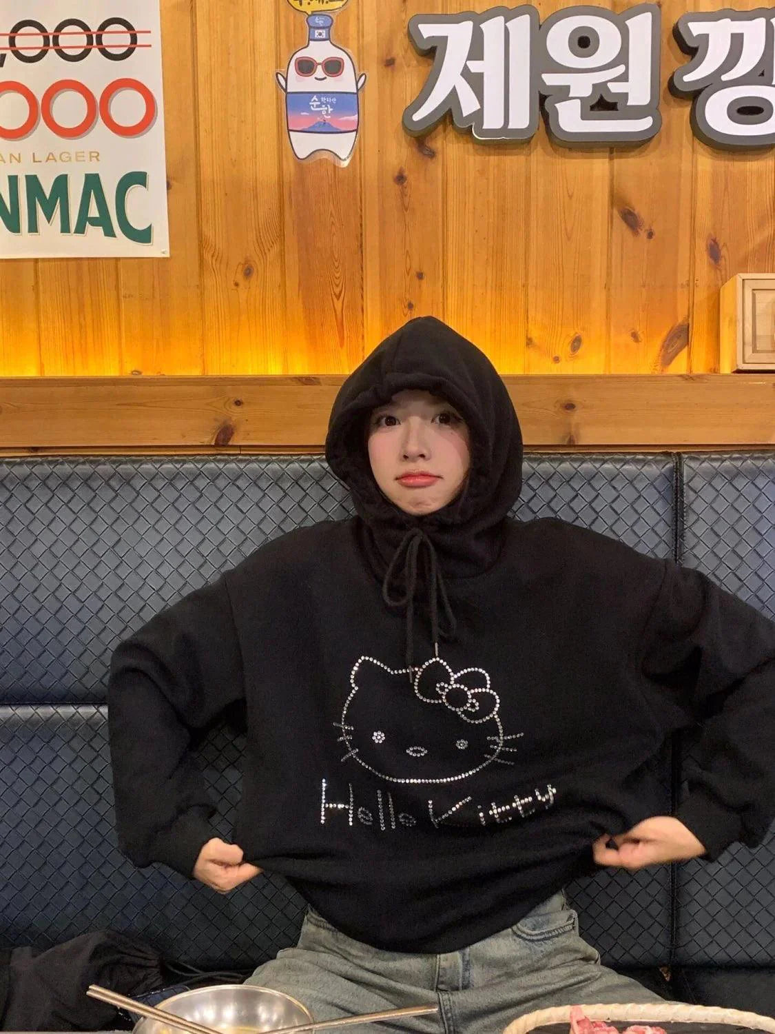 Hello Kitty Fleece Sweater Shirt