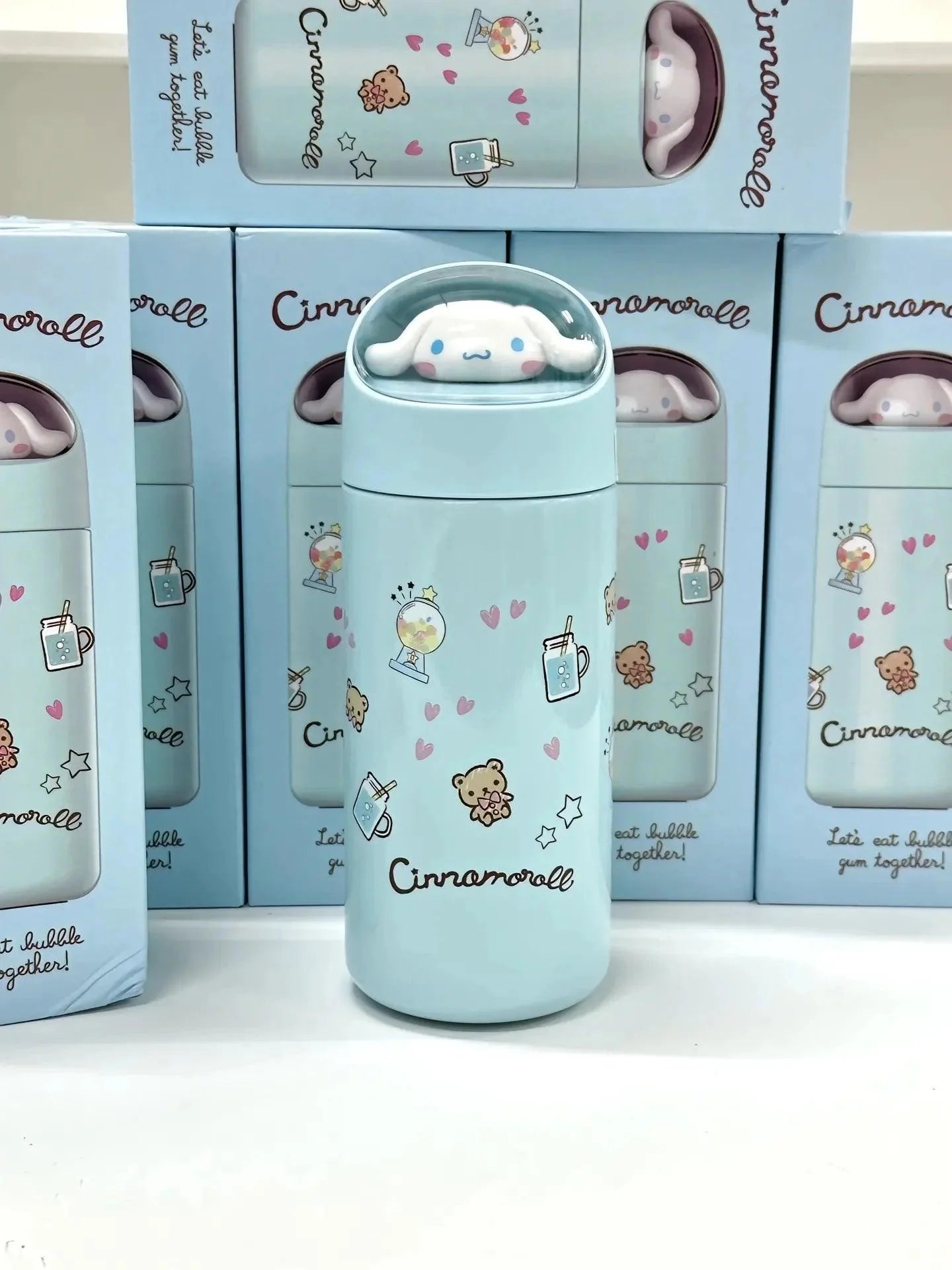 Sanrio Space Capsule Water Thermos Bottles (350m)