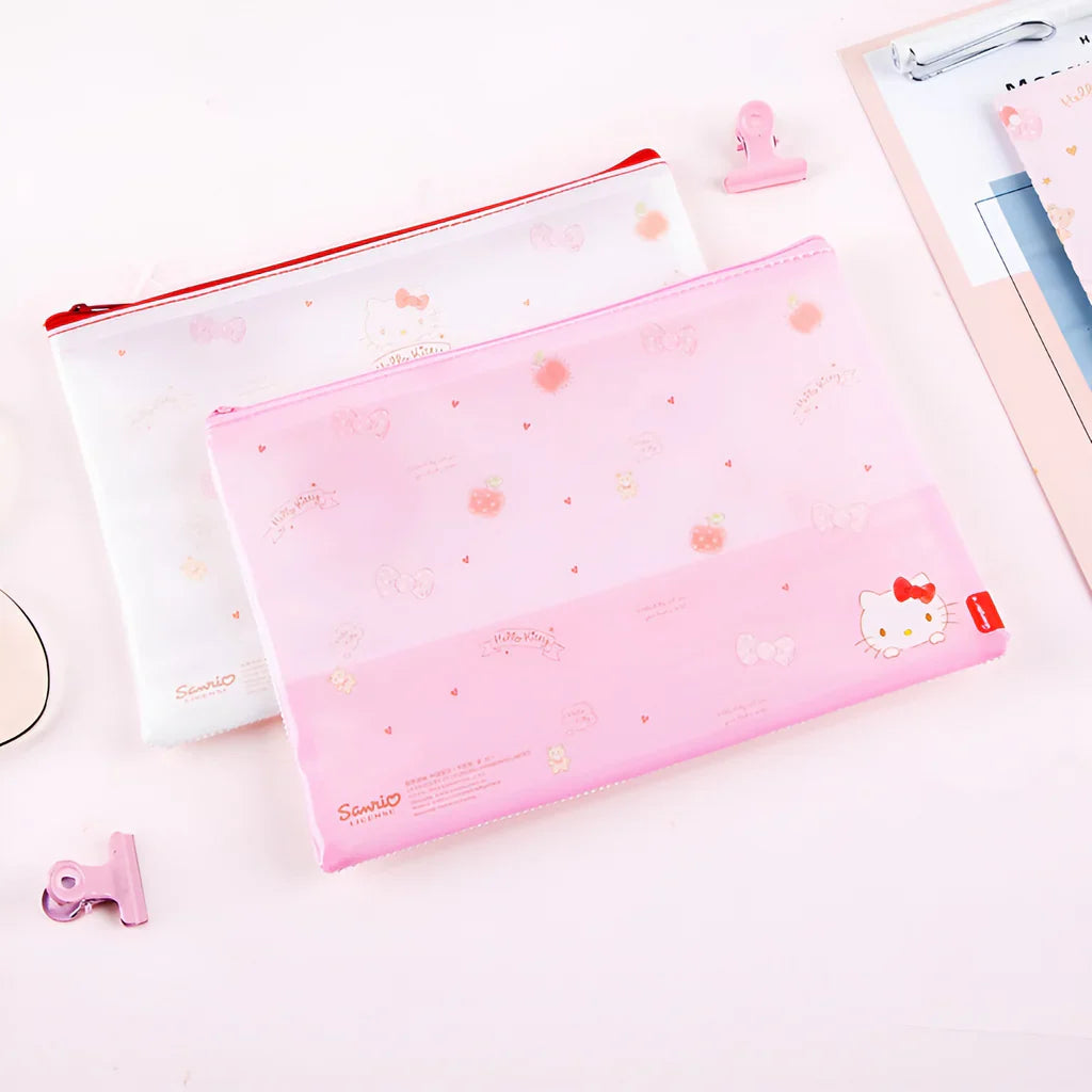 Hello Kitty Apple Zipper Pouch