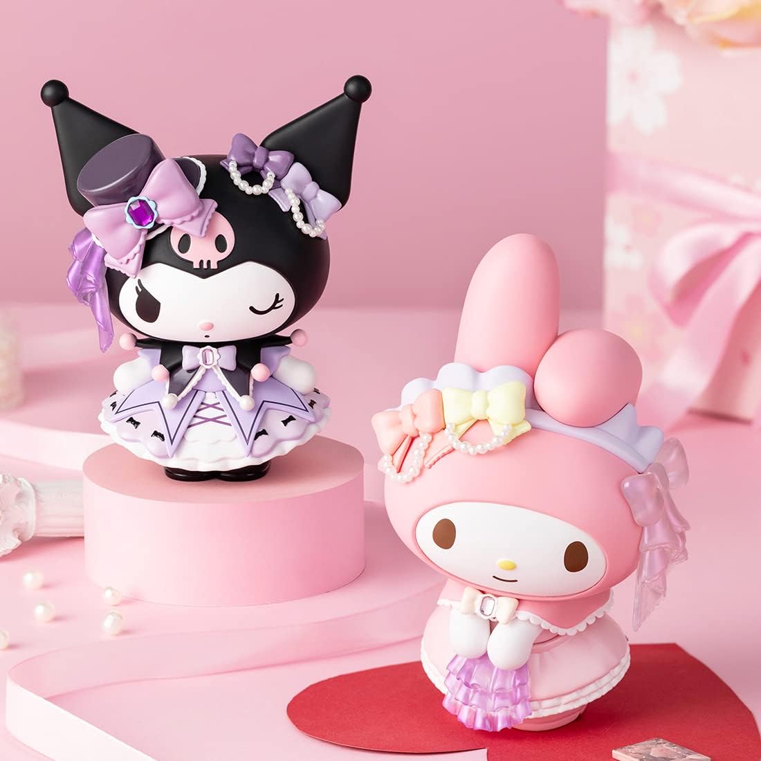 My Melody & Kuromi Rose Party Large Figurines