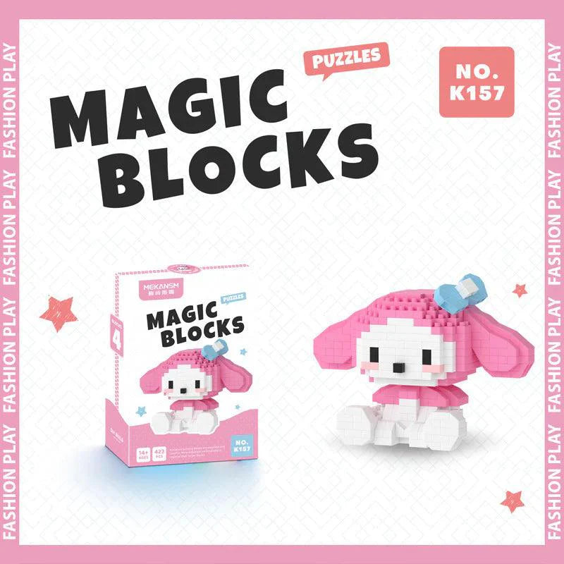 Sanrio Assembled  Building Toys