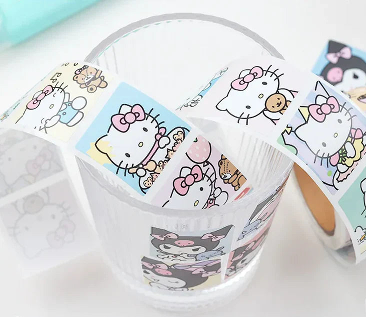 Sanrio Peel-Off Washi Tape Roll