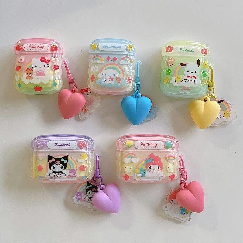 Sanrio Colorful AirPods Earphone Case