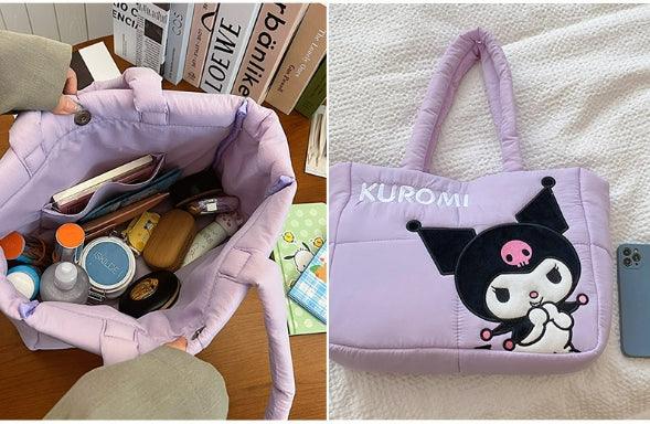 Sanrio Down-filled Shoulder Tote Bag