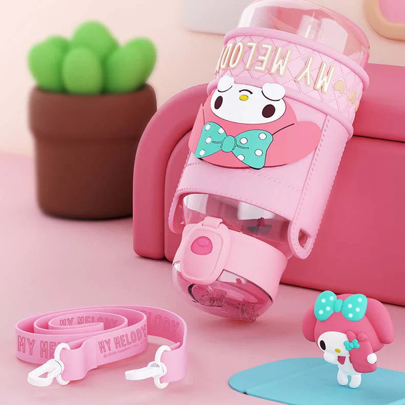 Sanrio Character Tritan Water Bottle with Leak-Proof Lid