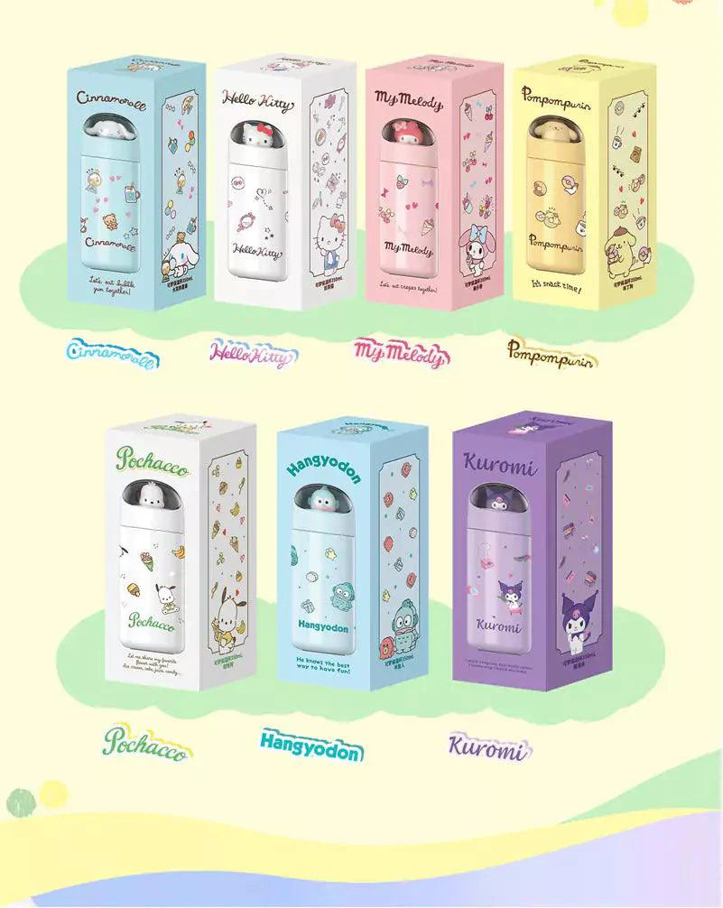 Sanrio Space Capsule Water Thermos Bottles (350m)