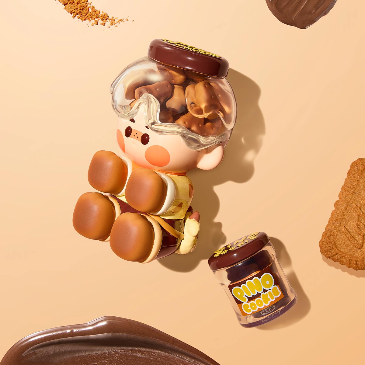 PINO JELLY Chocolate Cookie Figurine - Blind Box Mall