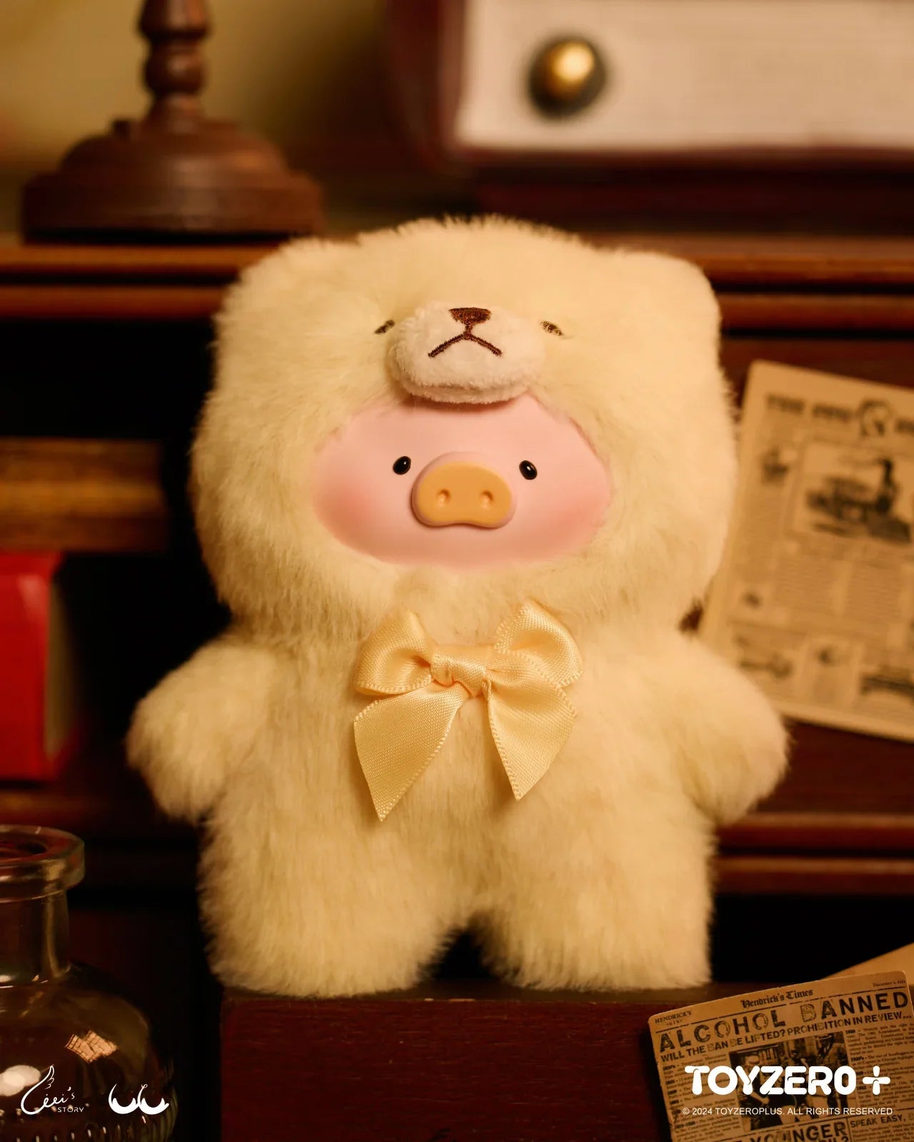 LuLu the Piggy - Vintage Teddy Shop Vinyl Face Keychain Blind Box - Blind Box Mall