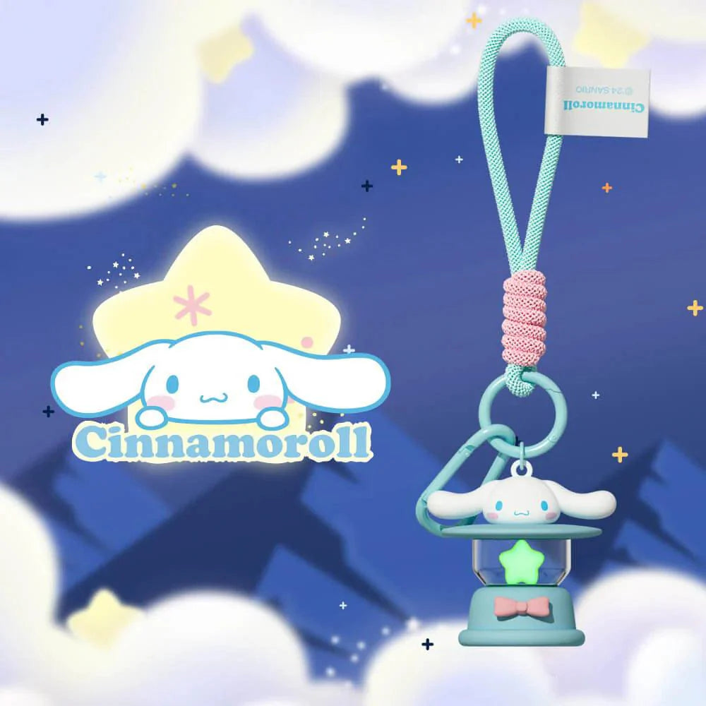Sanrio Characters Vintage Lantern Light Up Keychain