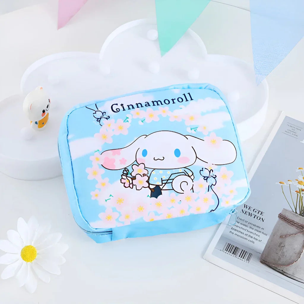 Sanrio Floral Mini Pouch