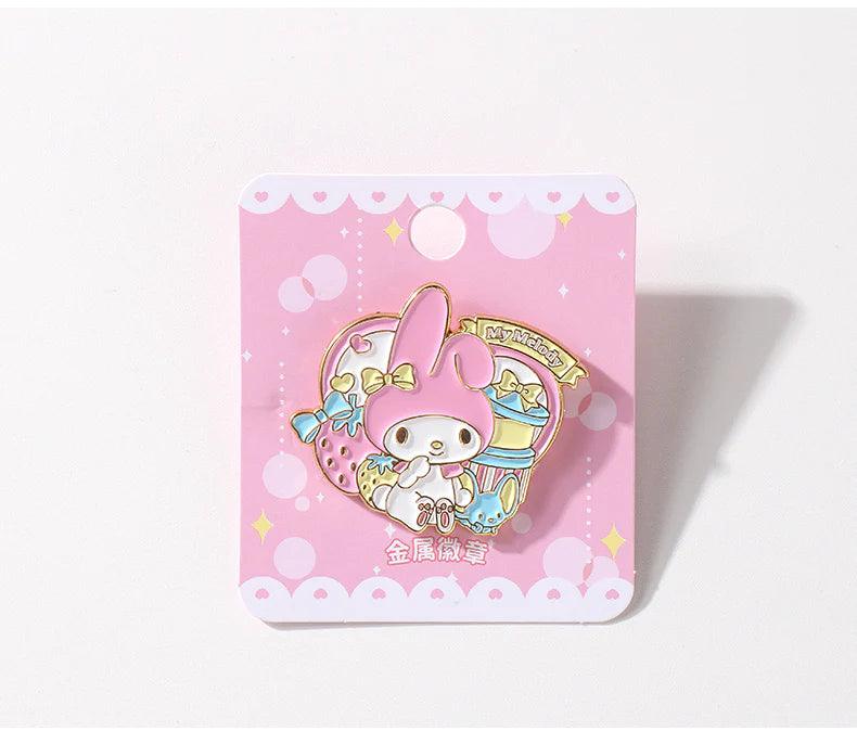 Sanrio Dessert Medal Pins
