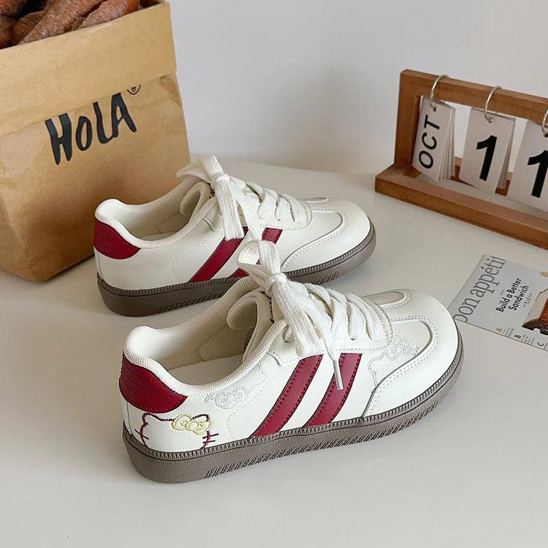 HelloKitty Embroidery Delight Sneakers