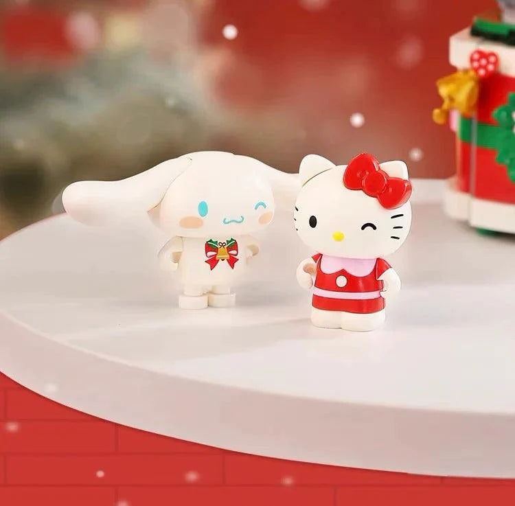 Sanrio Christmas Music Box Building Blocks