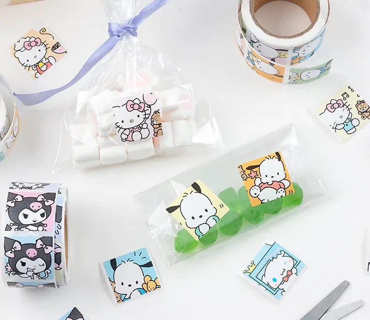Sanrio Peel-Off Washi Tape Roll