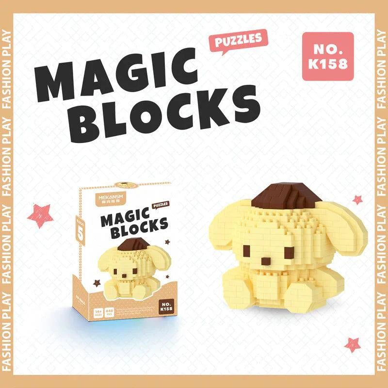 Sanrio Assembled  Building Toys