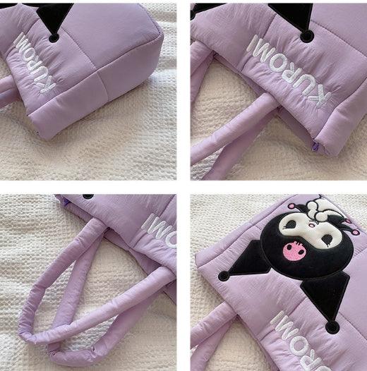 Sanrio Down-filled Shoulder Tote Bag
