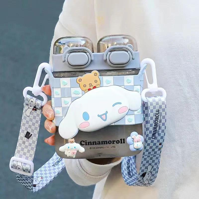 Sanrio Dual-Drinking Straw Cup