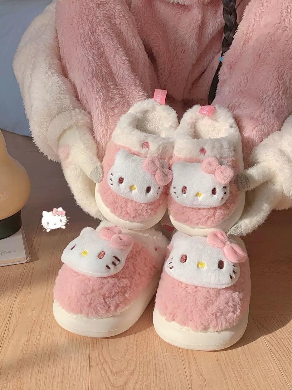 Sanrio Fuzzy Warm Slippers