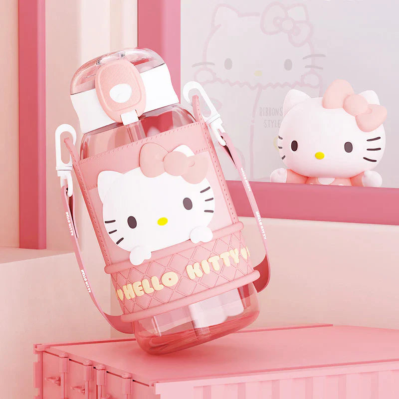 Sanrio Character Tritan Water Bottle with Leak-Proof Lid