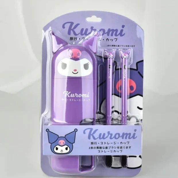 Sanrio Toothbrush Travel Set