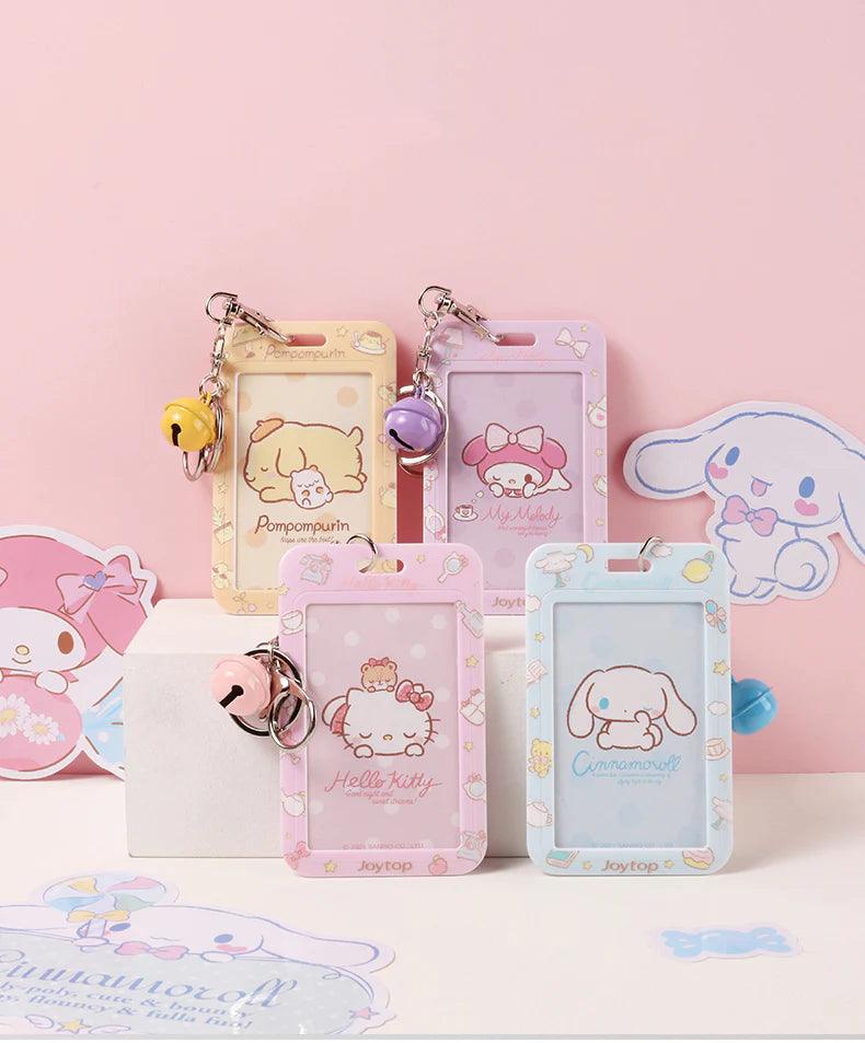Sanrio Photocard Holder with Bell Keychain